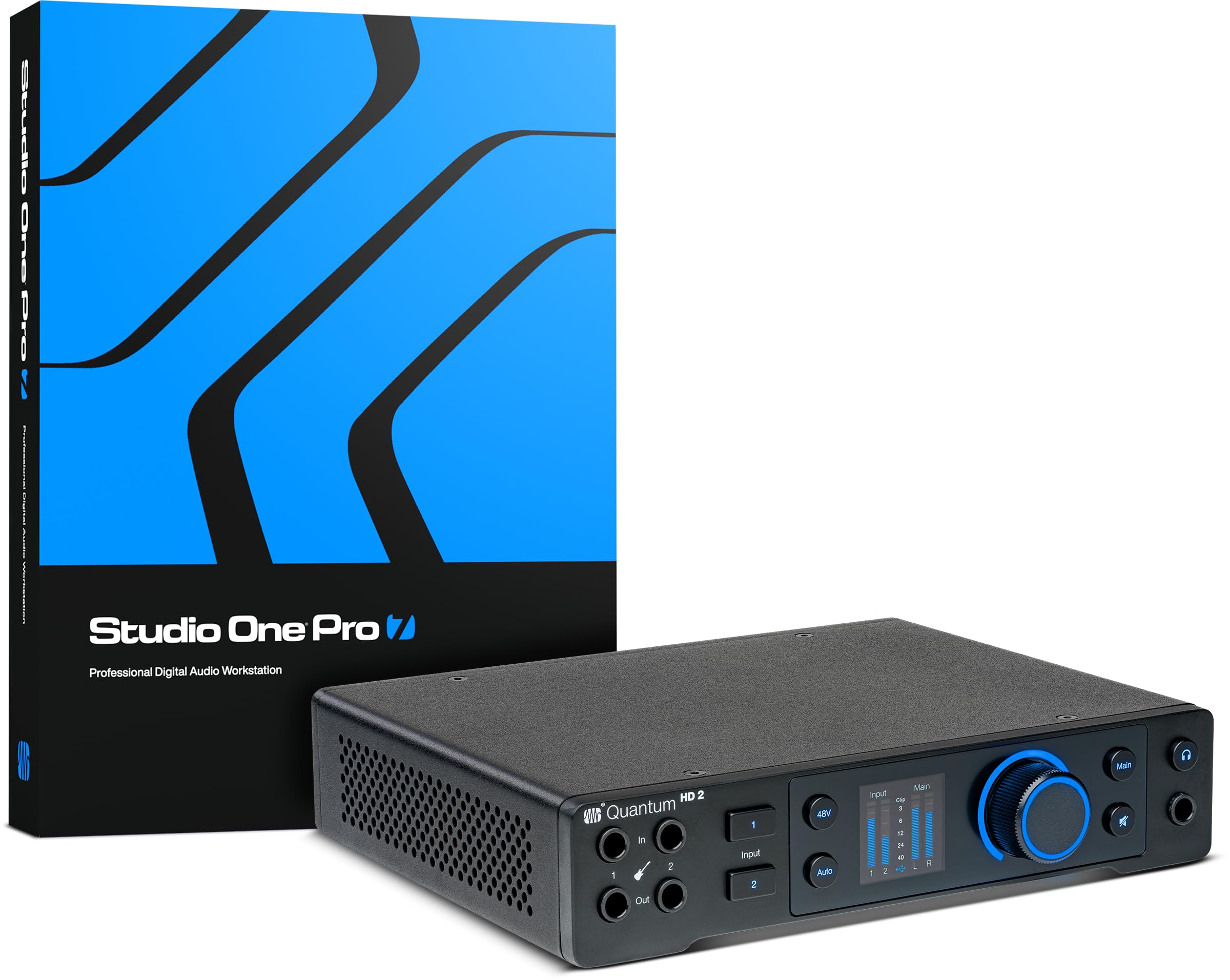 Interfaz De Audio Presonus Quantum Hd 2 20x24 Usb-c Con Software - Venta Internacional.