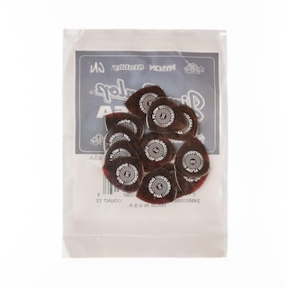 Foto 5 | Púas Para Guitarra Jim Dunlop Flow Gloss 2.0 Mm 12 Unidades Color Marrón - Venta Internacional.