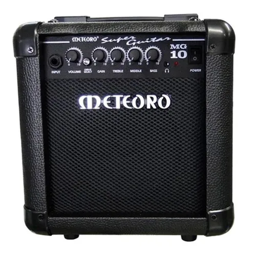 Amplificador Meteoro Super Guitar Mg 10 Transistor Para Guitarra De 10w Color Negro