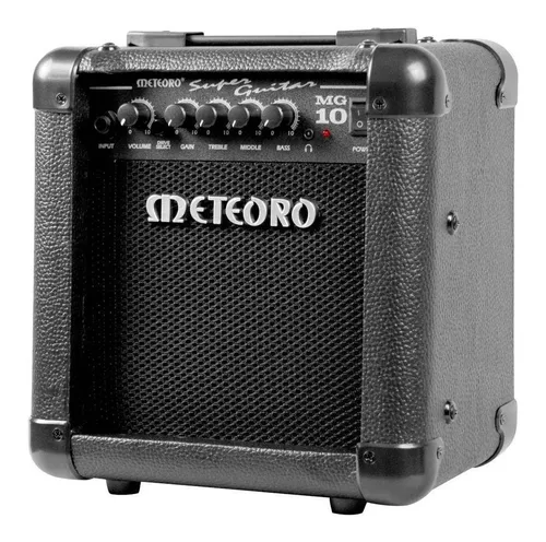 Foto 3 pulgar | Amplificador Meteoro Super Guitar Mg 10 Transistor Para Guitarra De 10w Color Negro