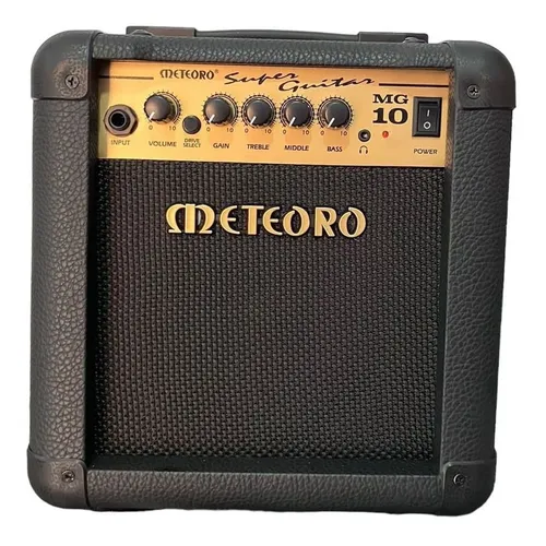 Foto 7 pulgar | Amplificador Meteoro Super Guitar Mg 10 Transistor Para Guitarra De 10w Color Negro