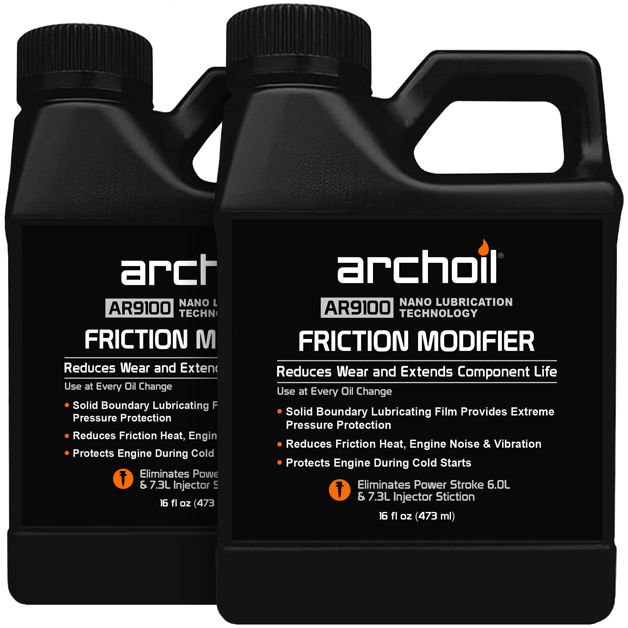Foto 2 pulgar | Modificador De Fricción Archoil Ar9100  473 Ml (2 Botellas) Powerstroke - Venta Internacional.