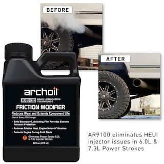 Foto 2 | Modificador De Fricción Archoil Ar9100 473 Ml (2 Botellas) Powerstroke - Venta Internacional.