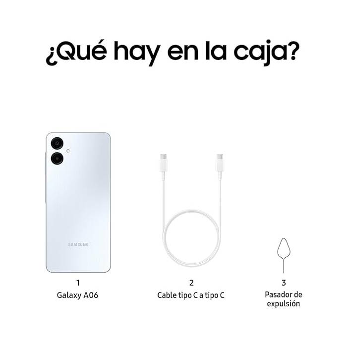 Foto 4 pulgar | Samsung Galaxy A06 4/64gb Azul Telcel