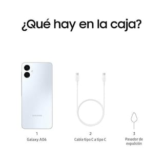 Foto 3 | Samsung Galaxy A06 4/64gb Azul Telcel