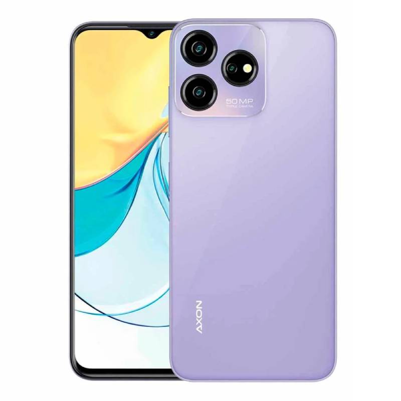 Foto 2 pulgar | Celular Zte Axon 60 6/256gb Morado (4g) Telcel