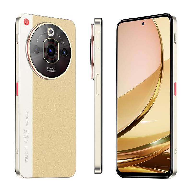 Foto 2 | Nubia Focus Pro Ram 8 Memoria 256gb Beige Telcel 5g