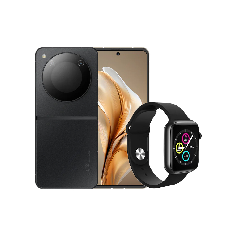 Nubia Flip 5g 8/256gb Negro Telcel+ Smartwatch T500