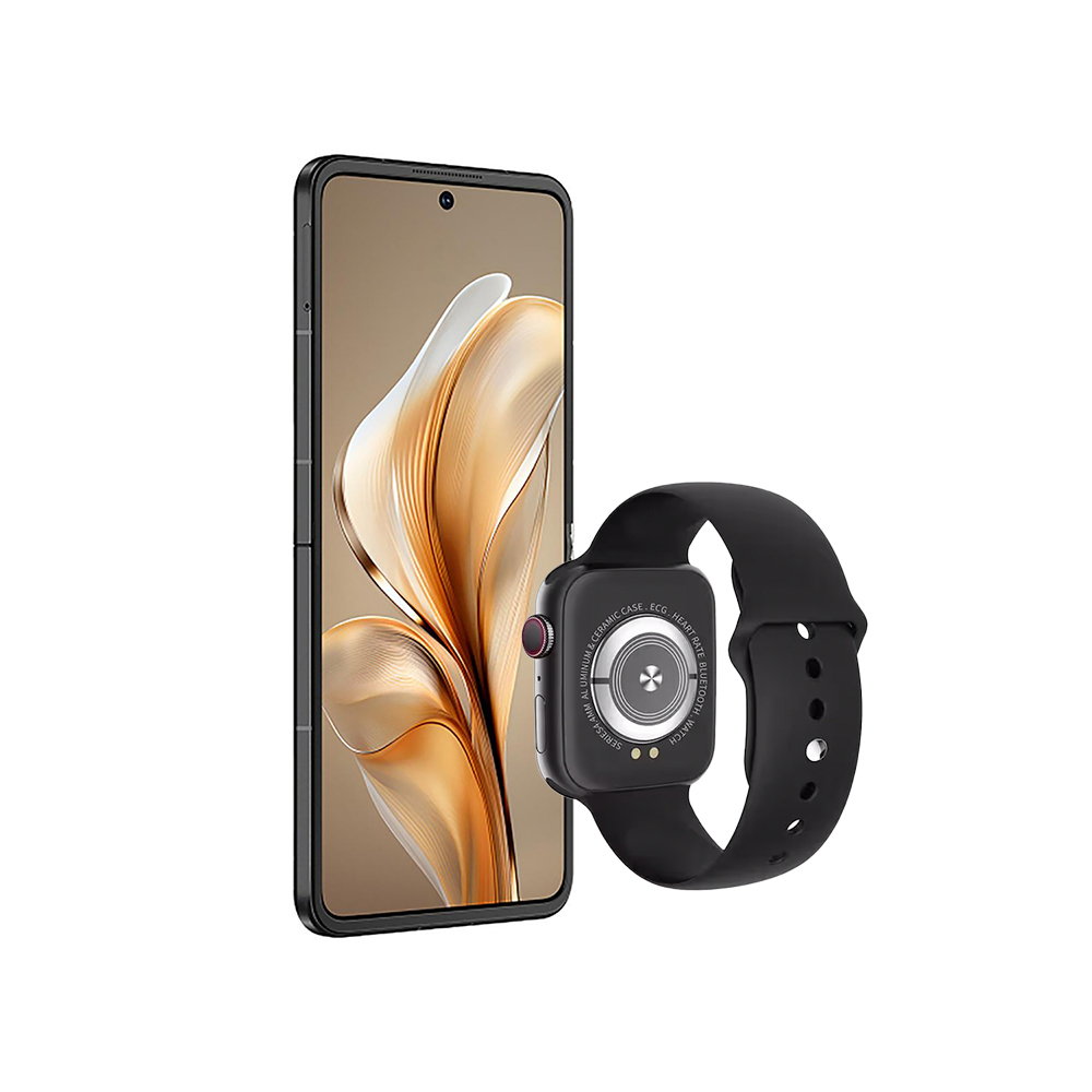 Foto 3 pulgar | Nubia Flip 5g 8/256gb Negro Telcel+ Smartwatch T500
