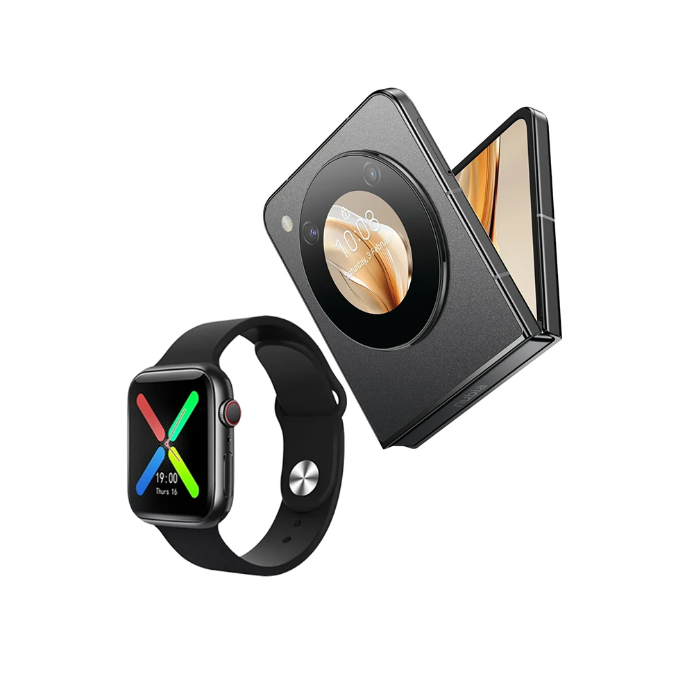 Foto 4 pulgar | Nubia Flip 5g 8/256gb Negro Telcel+ Smartwatch T500