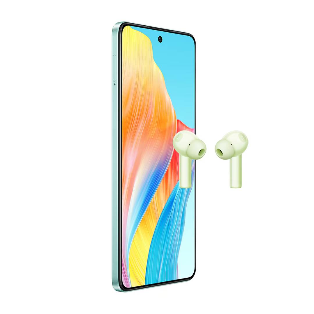 Foto 3 pulgar | Oppo A58 8/256gb Verde Telcel+ Enco Buds2