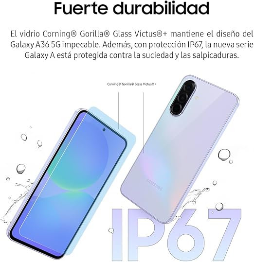 Foto 6 pulgar | Celular Samsung Galaxy A36 5g 128 Gb + 6 Gb Ram Telcel