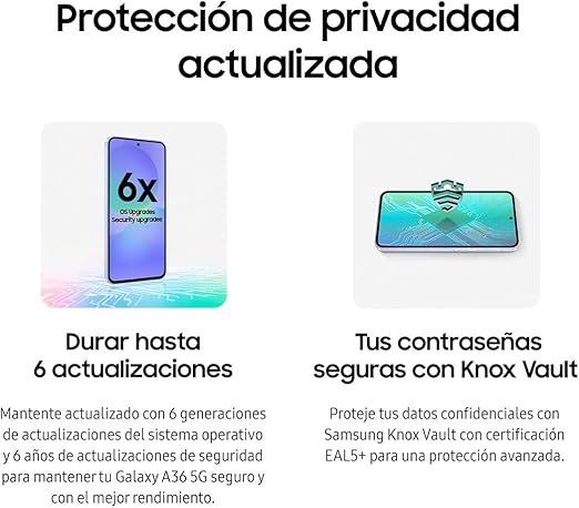 Foto 9 pulgar | Celular Samsung Galaxy A36 5g 128 Gb + 6 Gb Ram Telcel