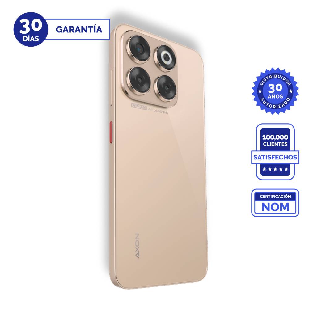 Foto 5 pulgar | Zte Axon 70 Dorado 256gb + 6gb Ram Cámara 108mp + Smartwatch De Regalo