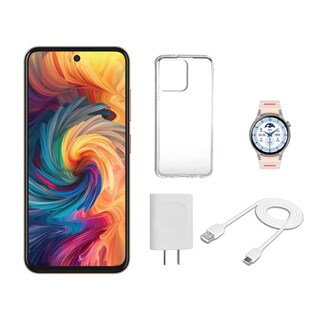 Foto 8 | Zte Axon 70 Dorado 256gb + 6gb Ram Cámara 108mp + Smartwatch De Regalo