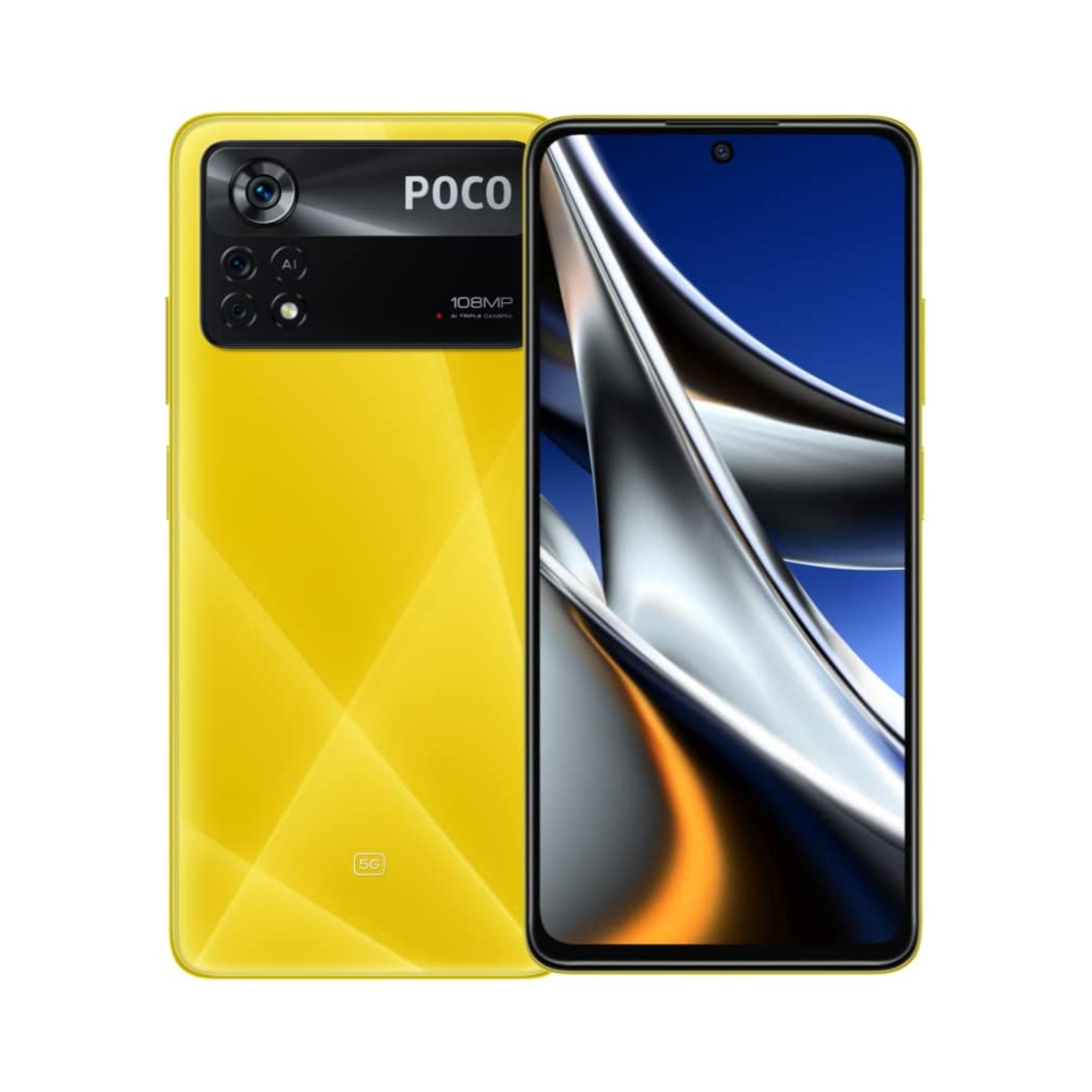 Celular Xiaomi Poco 2201116PG color Amarillo X4 PRO DDUAL 128 GB