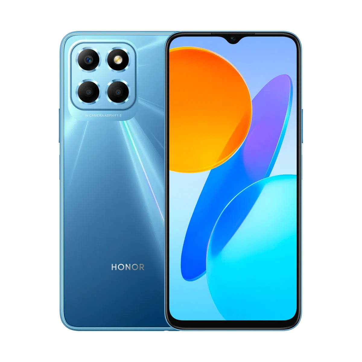 Foto 2 pulgar | Smartphone Honor X6 6.5’’ 64GB 4gc 50 + 2+ 2 mp/5mp color Azul