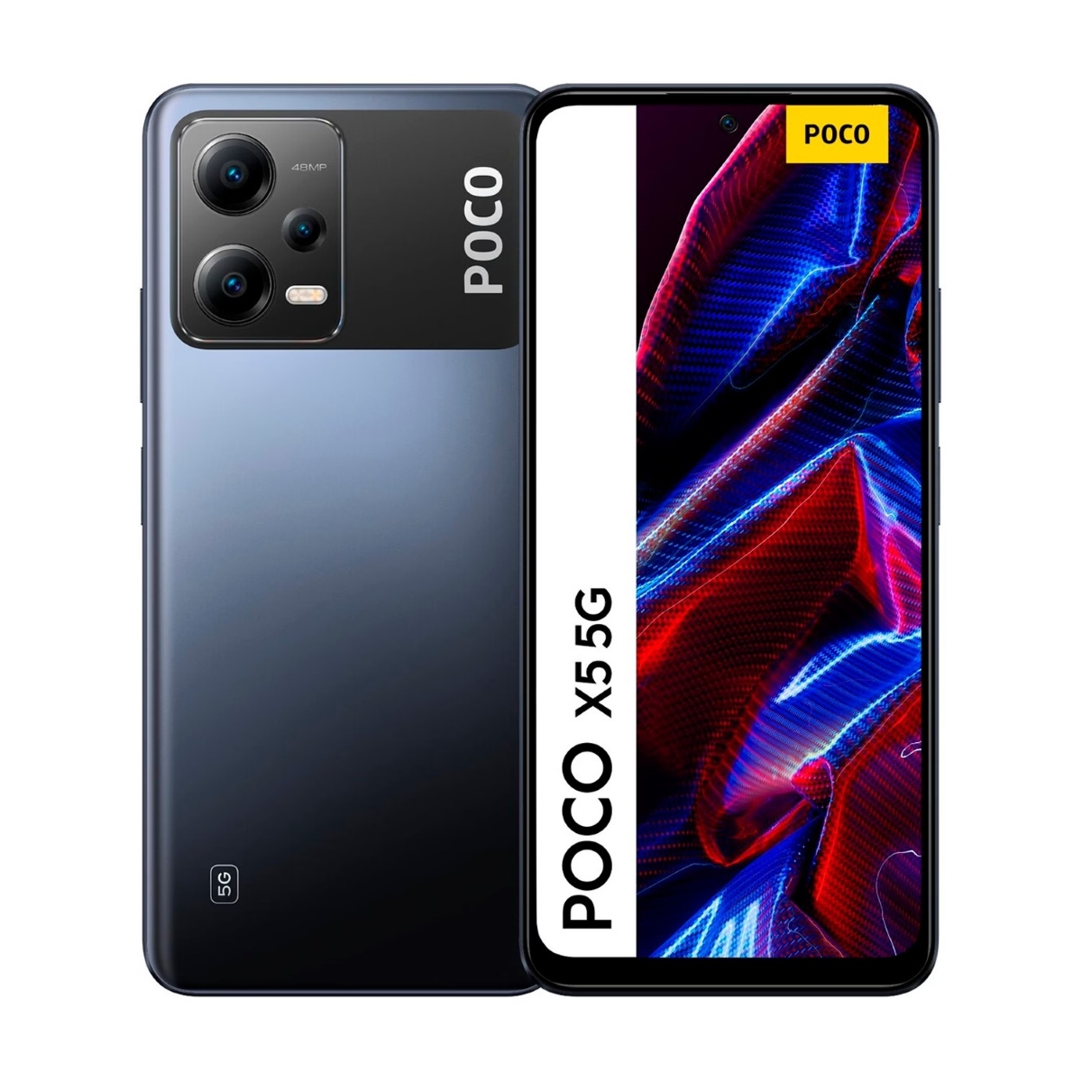 Celular Pocophone Poco X5 color Negro 5 G 6 GB más 128 GB