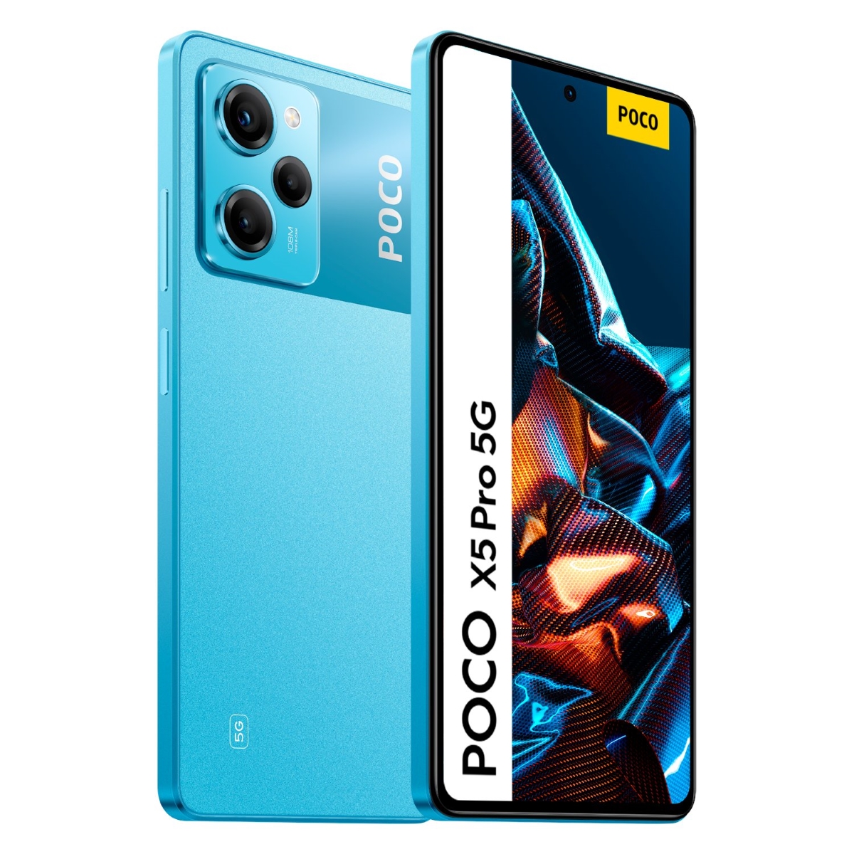 Foto 4 pulgar | Celular Pocophone Poco X5 Pro color Azul 5G 8 GB más 256 GB