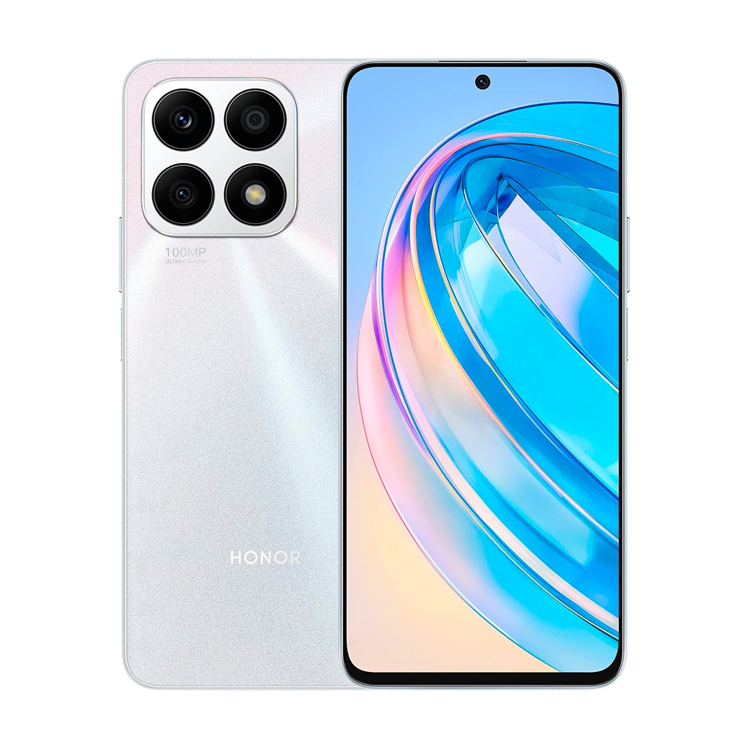 Celular Honor X8a 8gb 128gb color Plata Desbloqueado $4,469