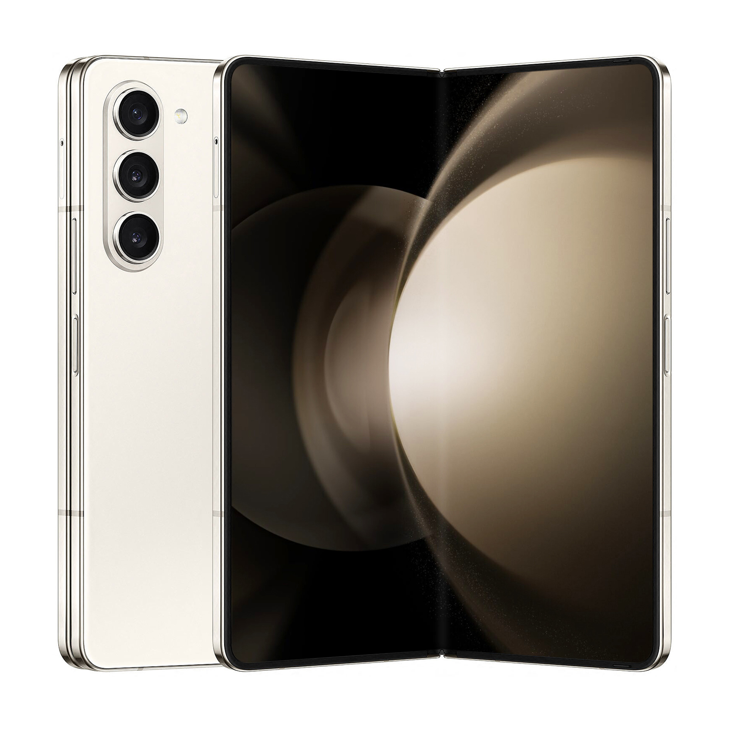 Foto 2 pulgar | Celular Samsung Galaxy Z Fold 5 12gb 512gb 5G color Beige