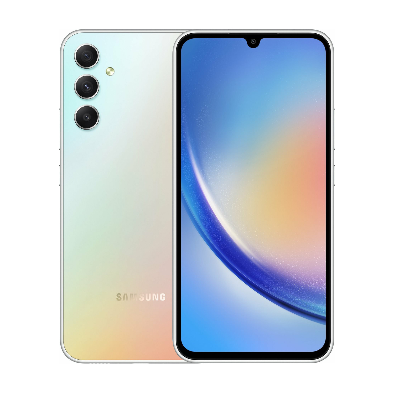 Foto 2 pulgar | Celular Samsung Galaxy A34 6gb 128gb 5g Plata