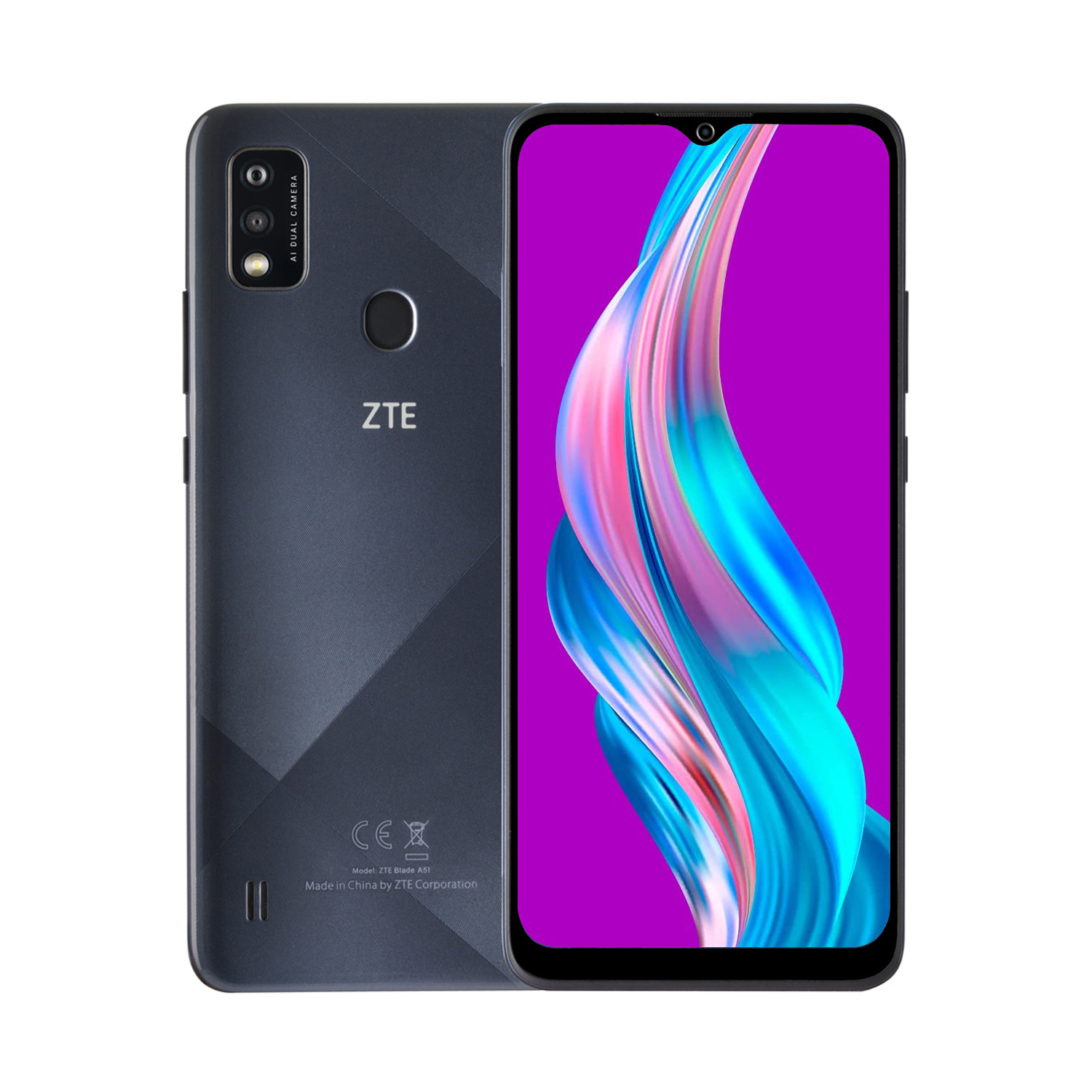 Foto 2 pulgar | Celular ZTE Blade A51 2 GB 64 GB Gris