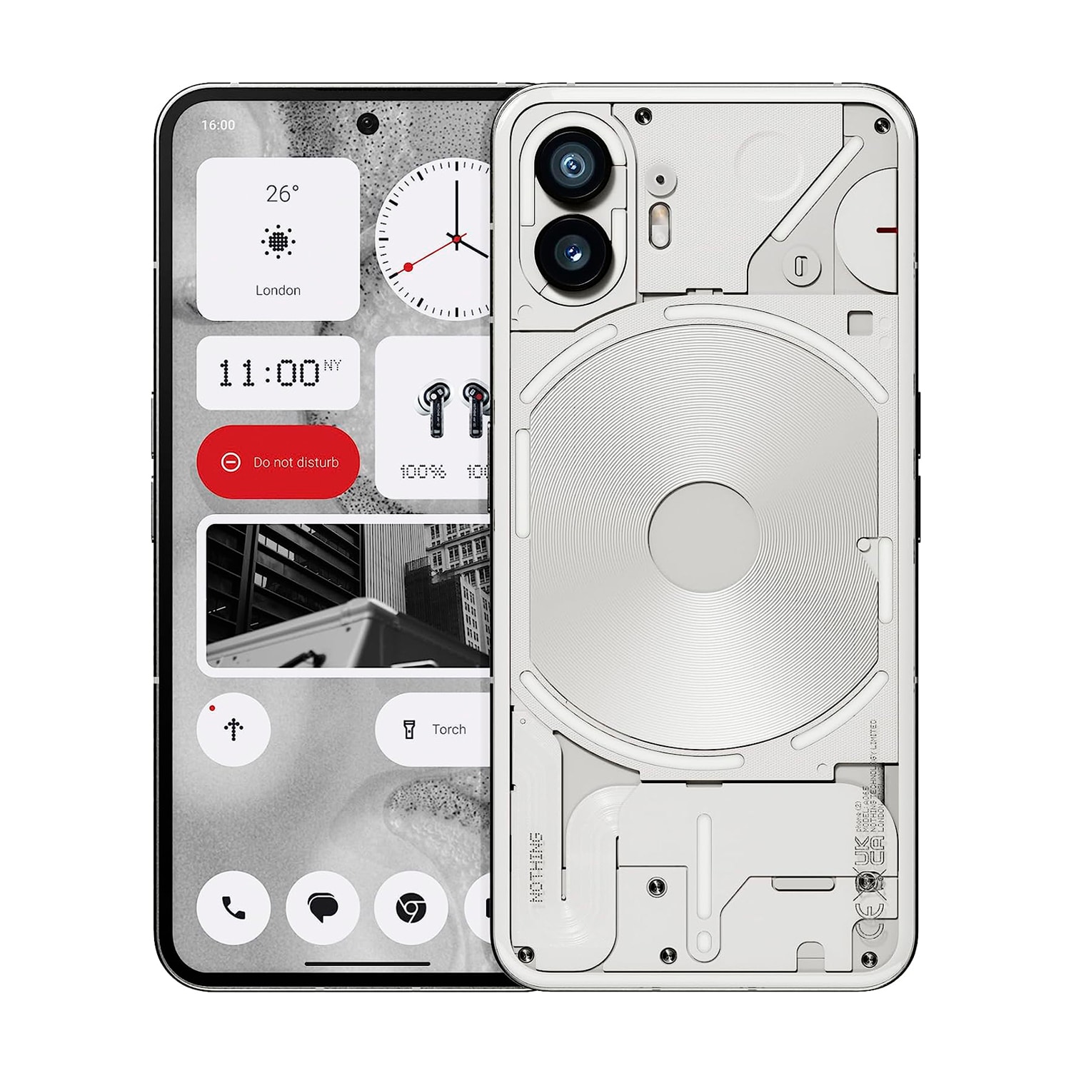Celular Nothing Phone 12gb 512gb Blanco $16,199