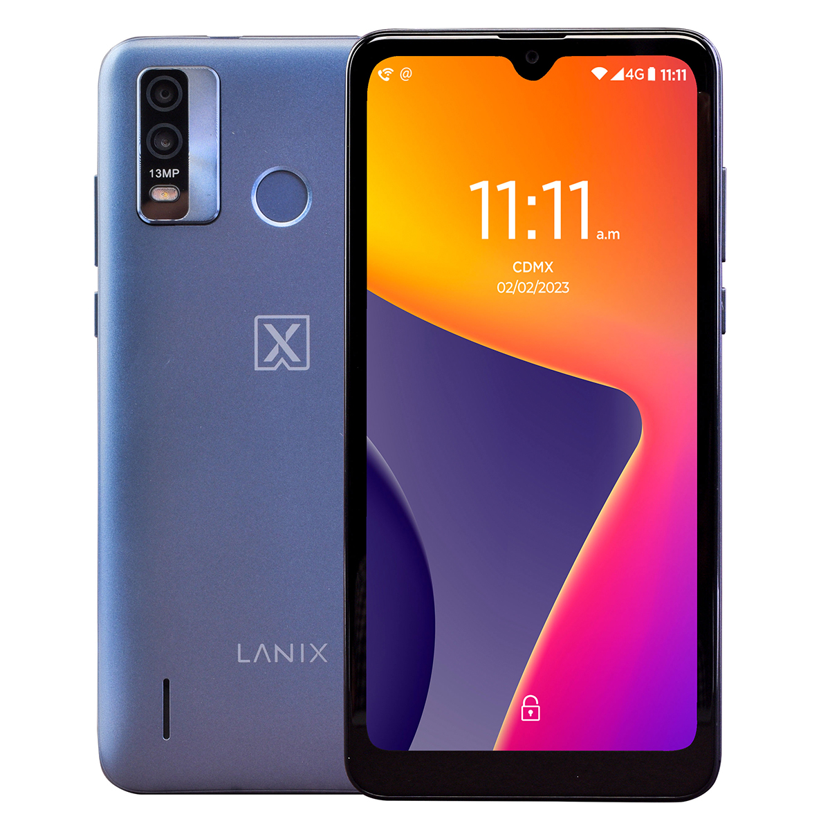 Foto 1 | Celular Smartphone Lanix M1 32gb/3gb Ram color Azul Desbloqueado