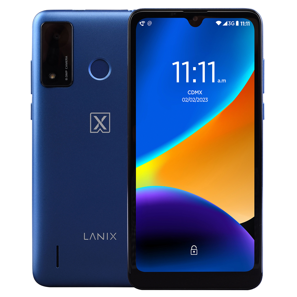 Foto 2 pulgar | Smartphone Lanix X7 32gb/2gb Ram Azul