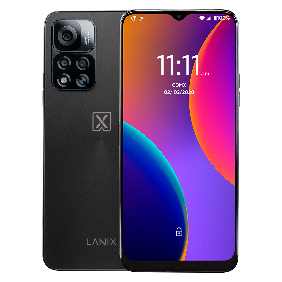 Foto 2 pulgar | Smartphone Lanix Alpha 1r 64gb/4gb Ram Humo 13196