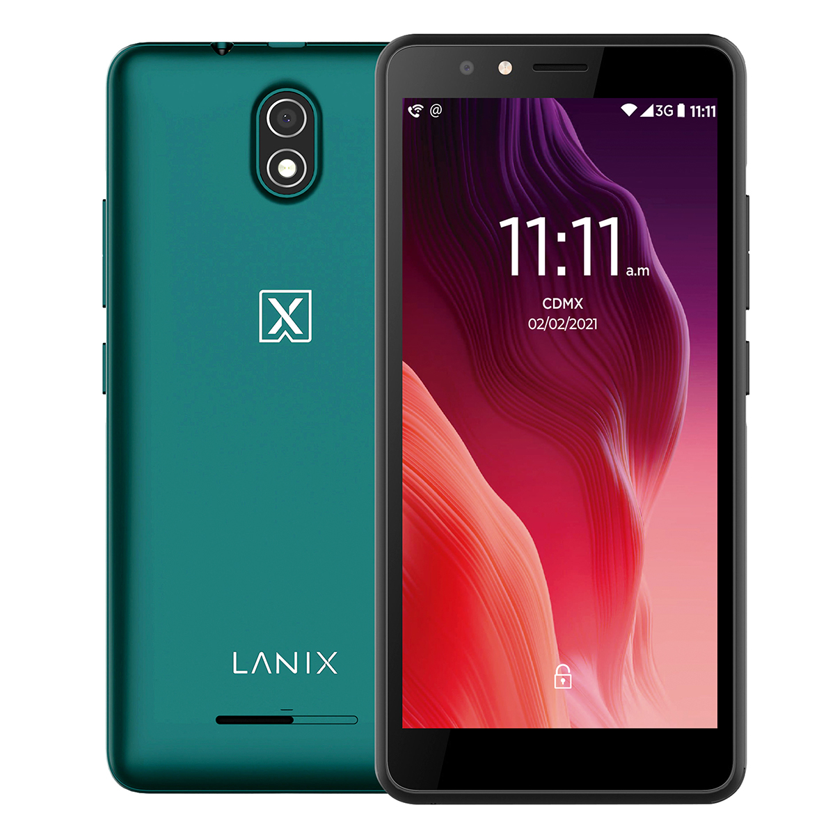 Foto 2 pulgar | Smartphone Lanix X1 32gb/ 1gb Ram Verde (