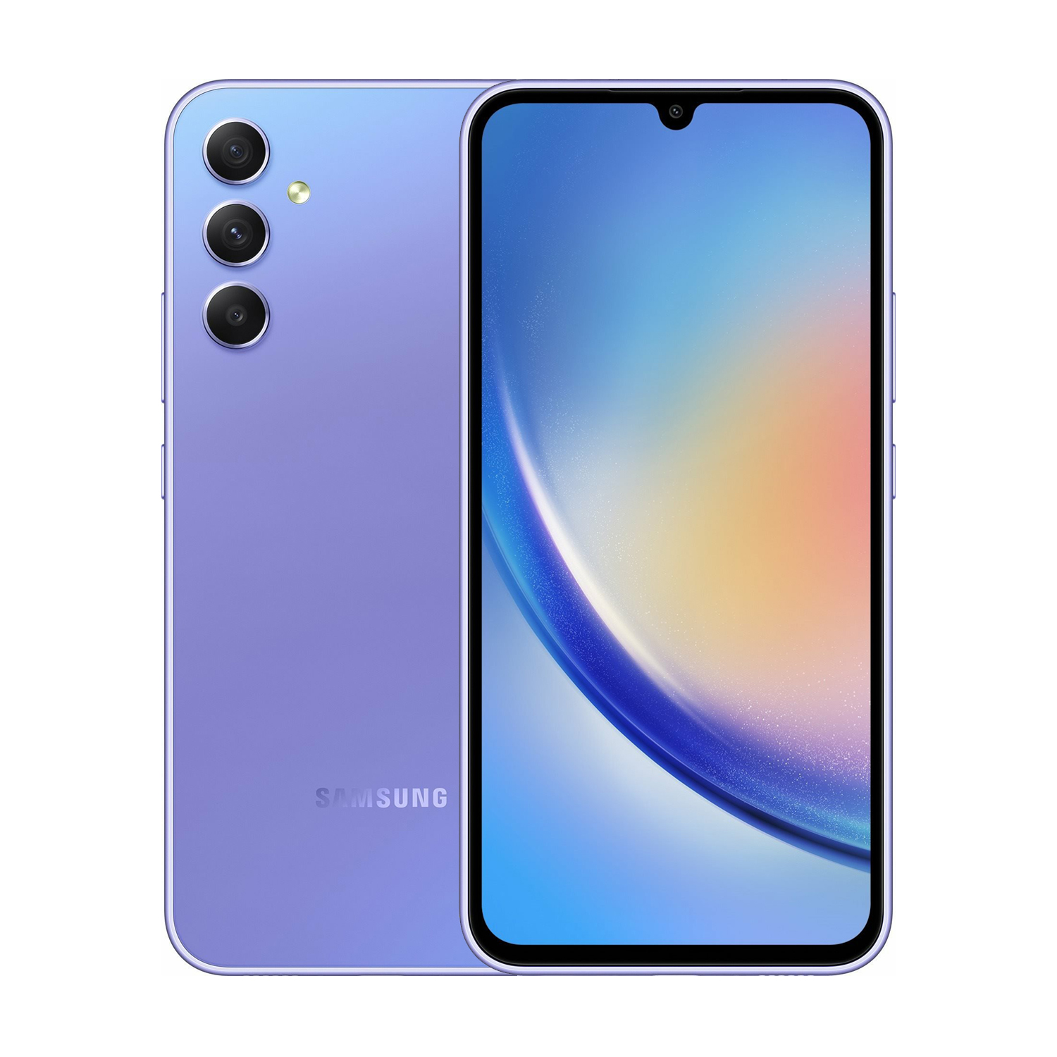 Foto 2 pulgar | Celular Samsung Galaxy A34 6gb 128gb 5g Violeta