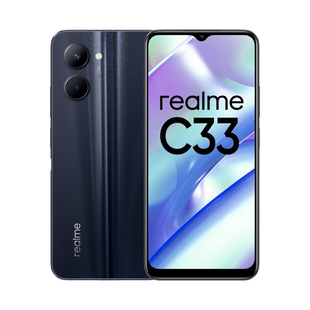 Celular Realme C33 128 Gb color Negro Desbloqueado