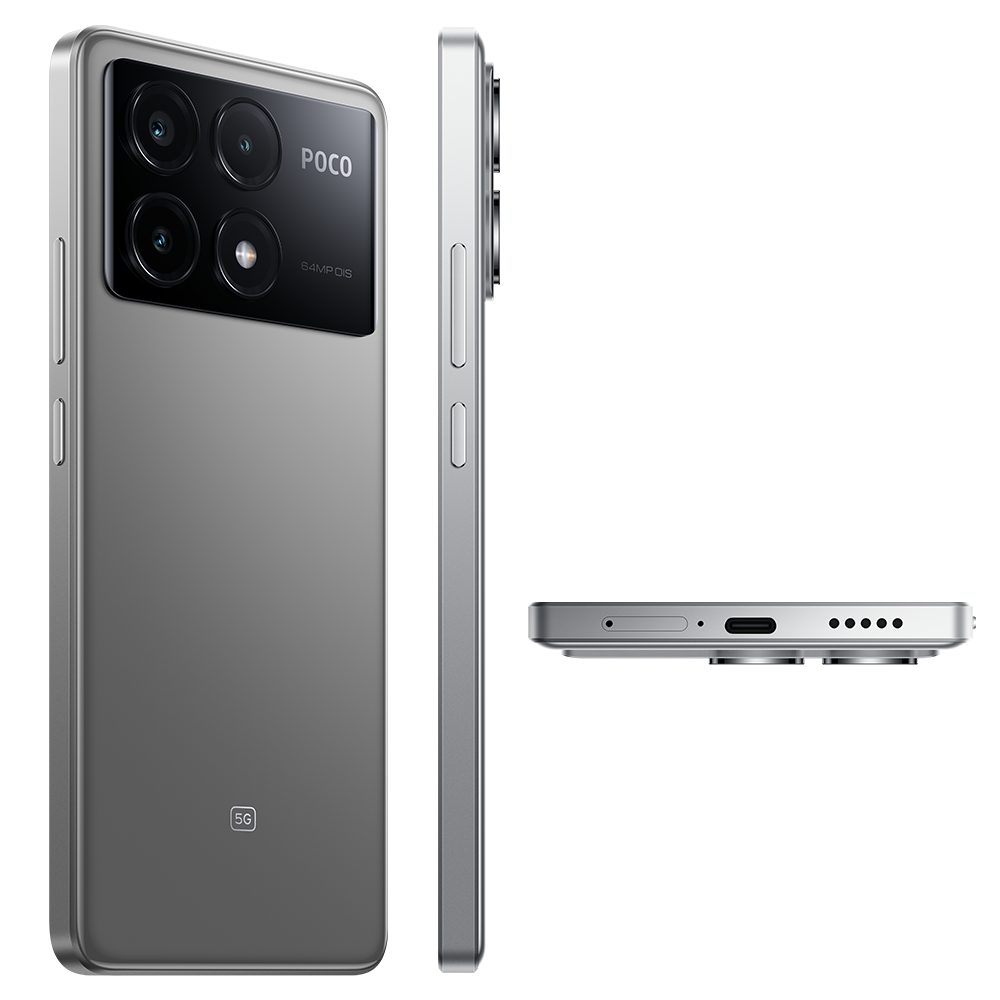 Foto 7 pulgar | Celular Poco X6 Pro 5g 512 gb 12 gb Gris Desbloqueado