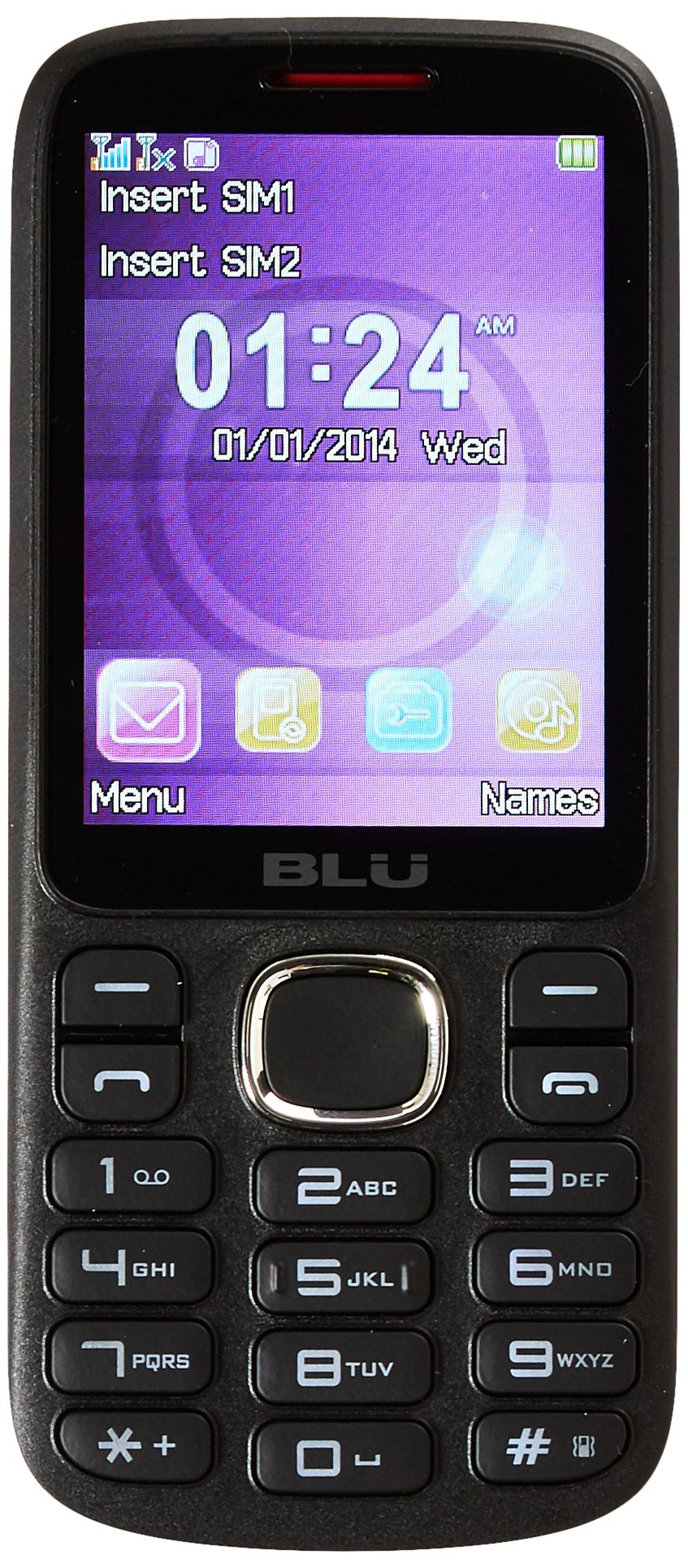 Foto 3 pulgar | Venta Internacional-Celular Blu Jenny Tv Negro Desbloqueado