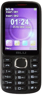 Foto 2 | Venta Internacional-Celular Blu Jenny Tv Negro Desbloqueado