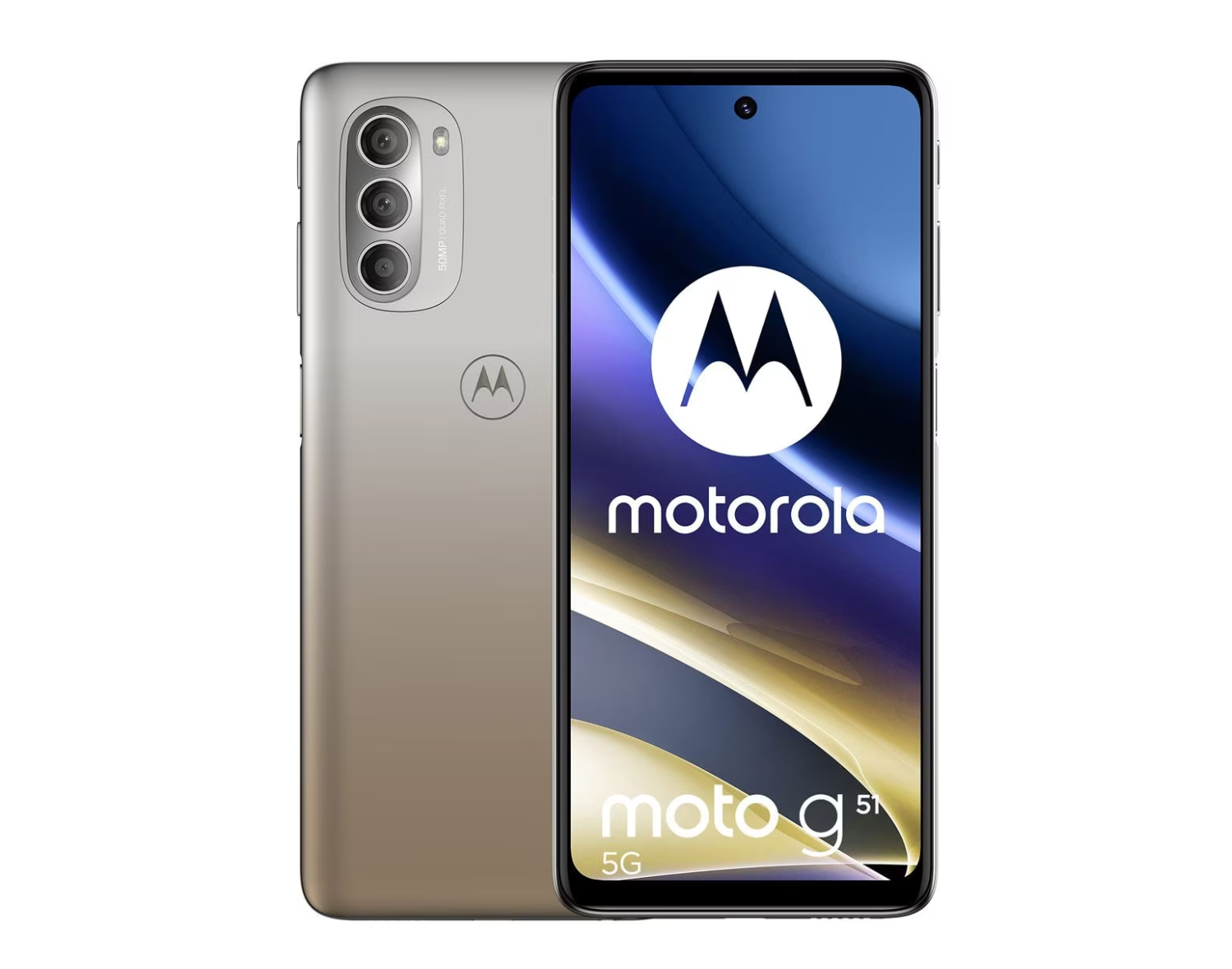 Foto 2 pulgar | Celular Motorola Moto G51 5g Snapdragon-480+ 8c 4gb 128gb 6.78'' Color Gold