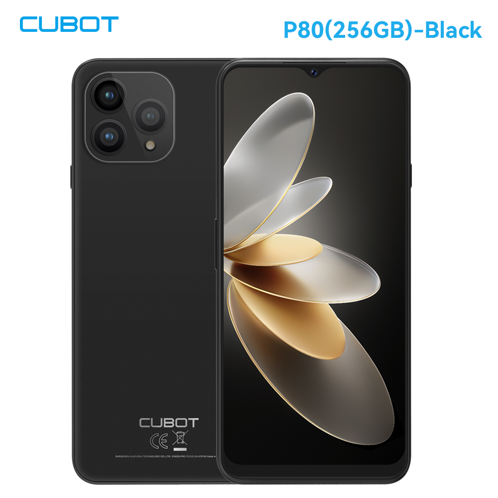 Foto 2 pulgar | Venta Internacional - Smartphone Cubot P80 8 Gb 256 Gb 5200 Mah Nfc Android 13 Negro