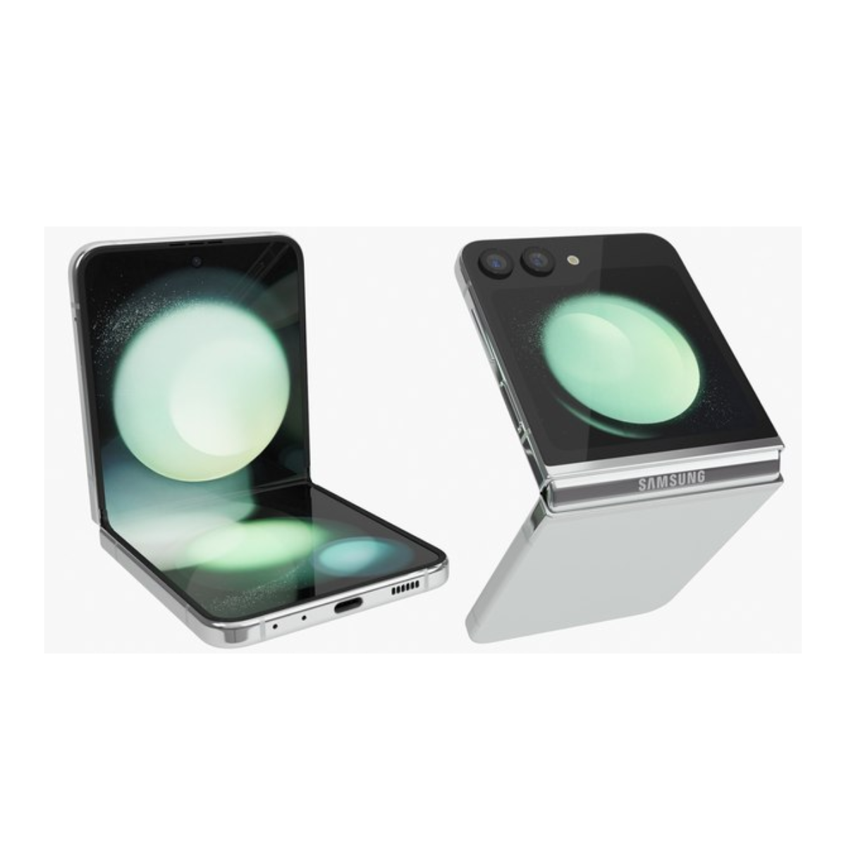 Foto 3 pulgar | Celular Samgung Galaxy Z Flip5 512gb 8gb Ram Menta Desbloqueado
