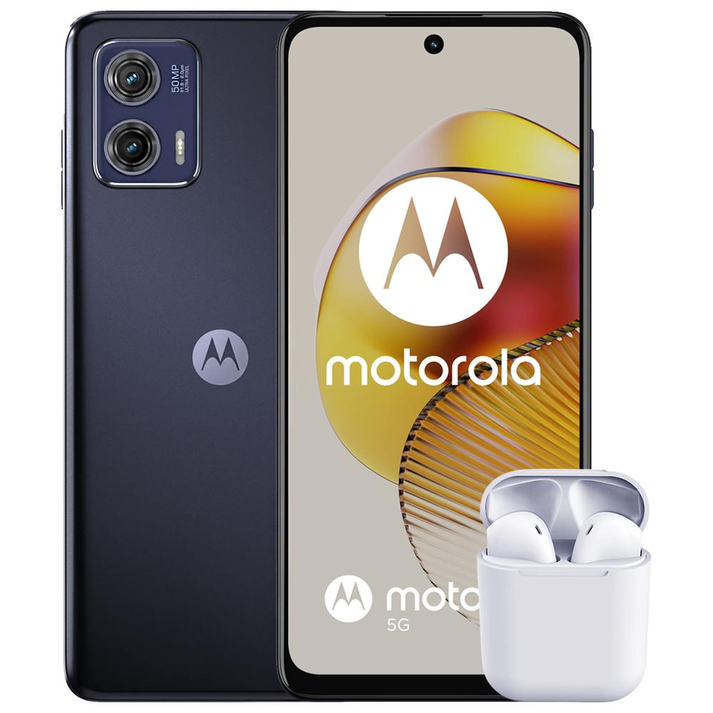 Foto 2 pulgar | Celular Motorola Moto G73 5g 8gb 256gb 6.5'' Fhd+ 120hz 50mp Azul más Audífonos Internacional