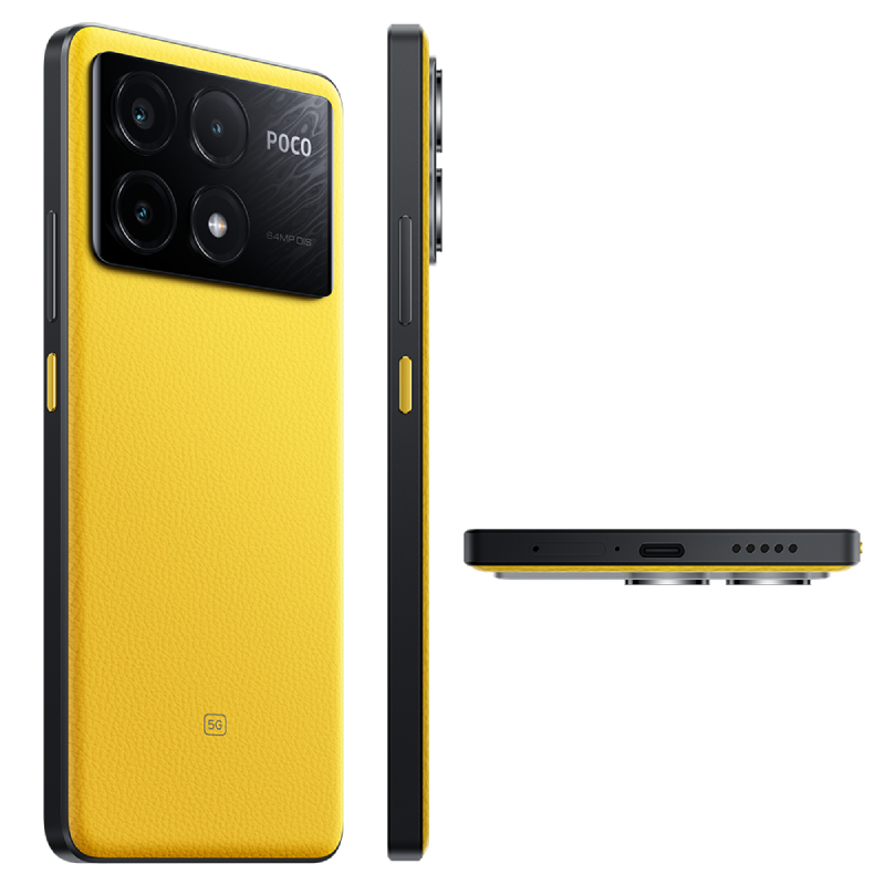 Foto 5 | Celular Poco X6 Pro 8gb 256gb Amarillo Desbloqueado