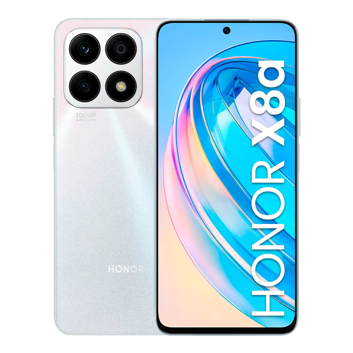 Foto 1 | Celular Honor X8a 128gb / 8gb Ram - Cámara De 100 Mpx - color Plata