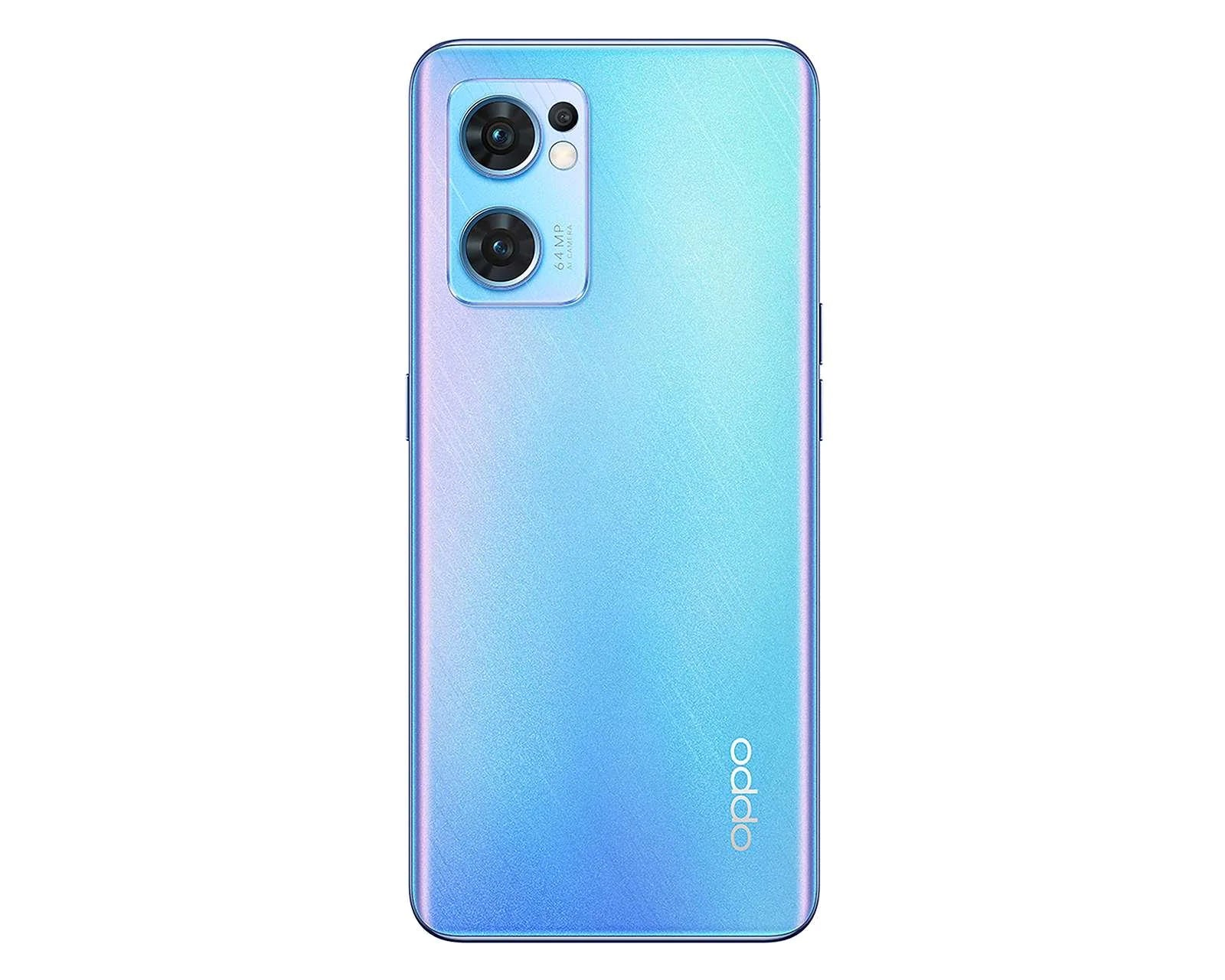 Foto 3 pulgar | Celular Oppo Reno 7 256gb 8gb Ram Azul Desbloqueado