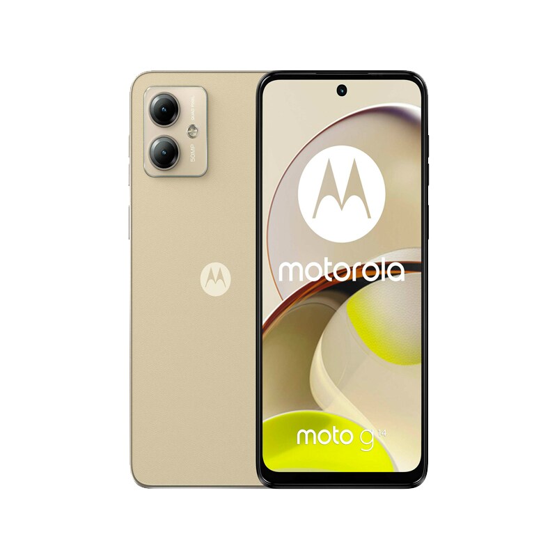 Moto G14 4gb Ram 128gb Baige $2,299