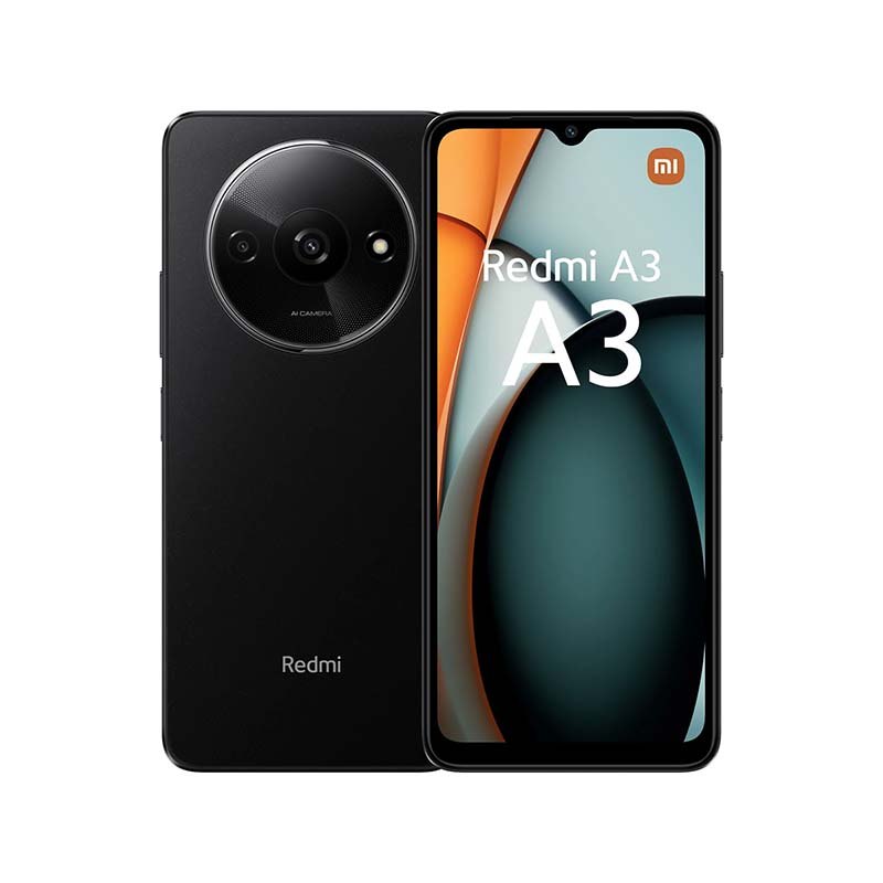 Celular Redmi A3 Negro Medianoche 3gb+64gb