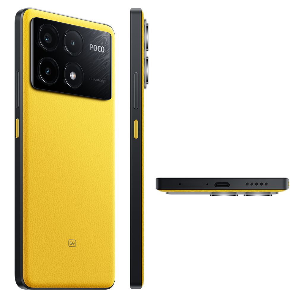 Foto 6 | Celular Poco X6 Pro 5G 256 GB 8 GB US Amarillo