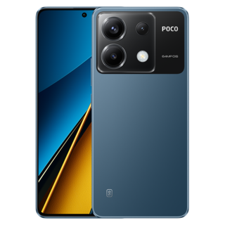Foto 1 | Celular Poco X6 5g 256gb 12gb Blue Desbloqueado