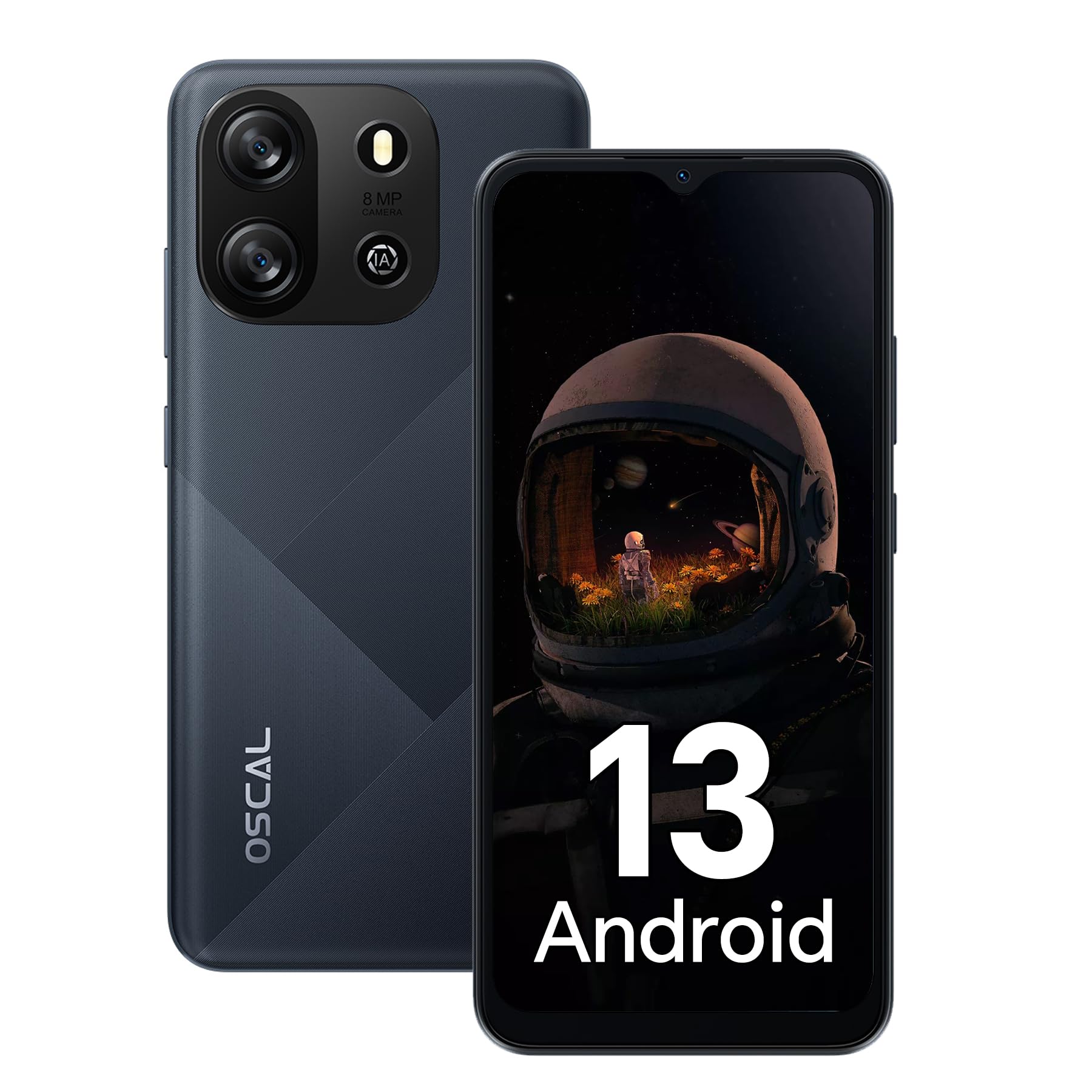 Smartphone Oscal 2024 Cámara Desbloqueada de 4 gb de Ram 32 gb de Rom y 12 mp - Venta Internacional