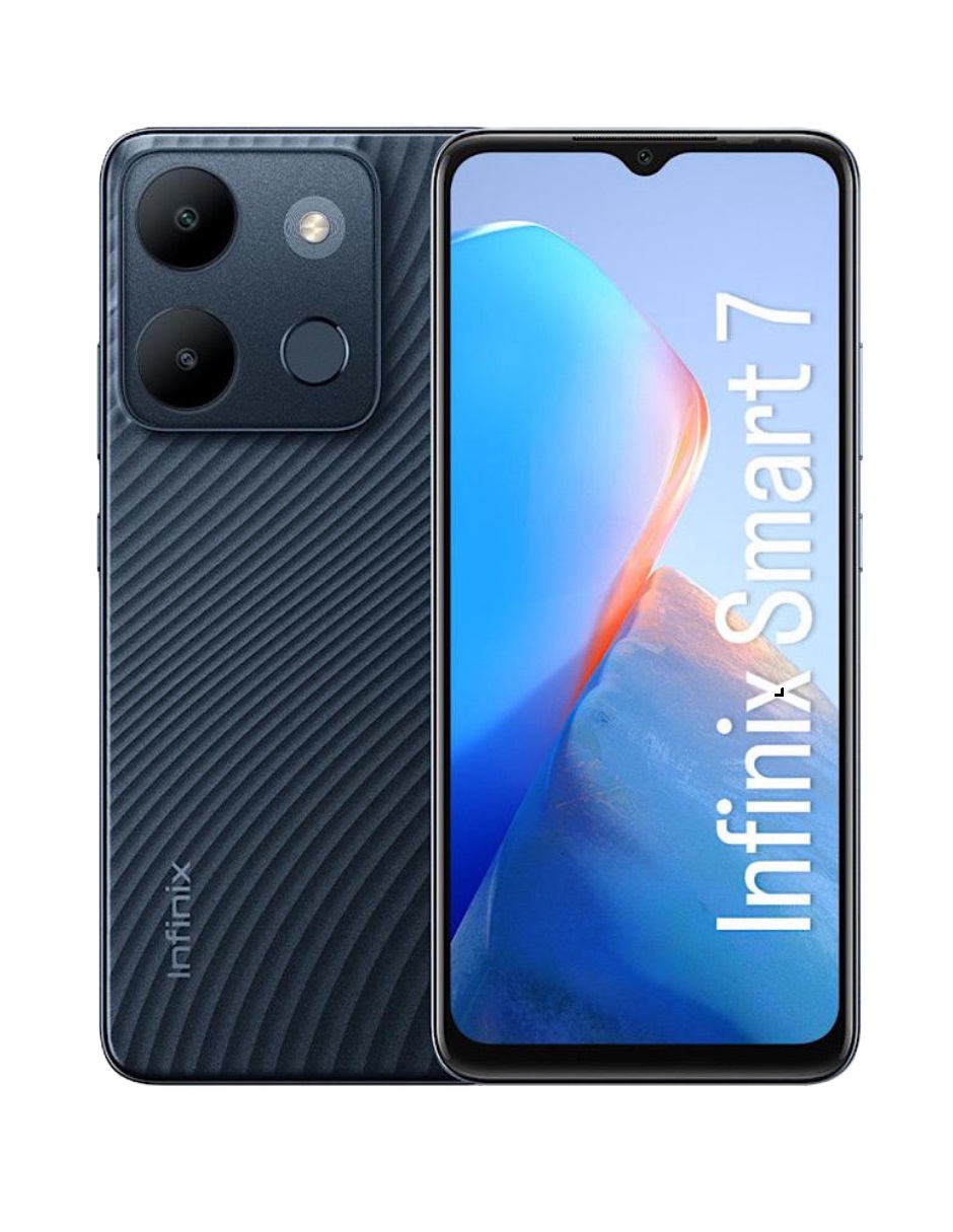 Celular Infinix Smart 7 de 64 Gb Negro Desbloqueado